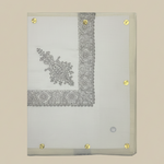 شال مع حواف بيج أوسع