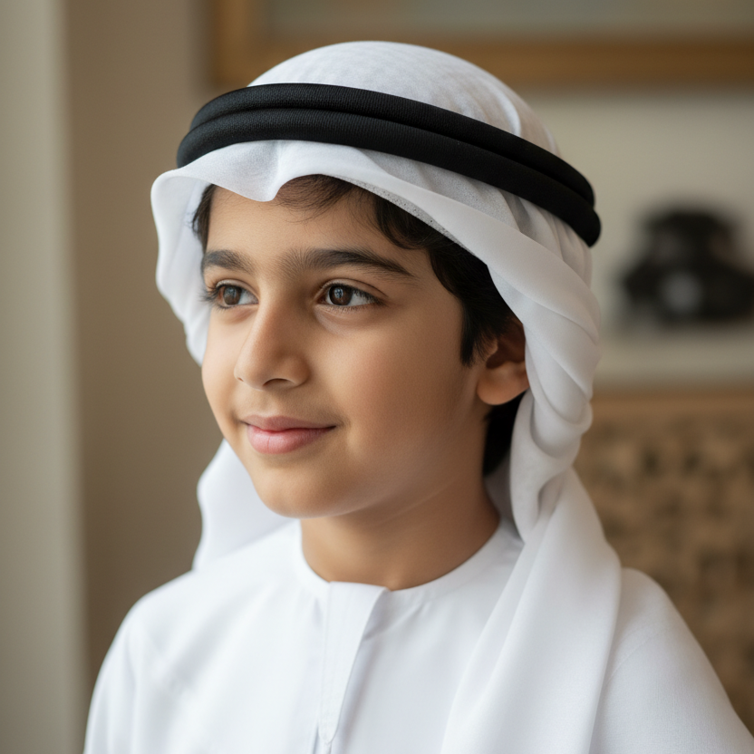 غترة عقال للأطفال - بورتريه