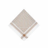 Beige Tan Checkered Shemagh