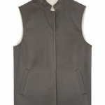 Close-up gray صدرية product photo