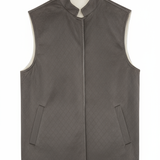 Close-up gray صدرية product photo