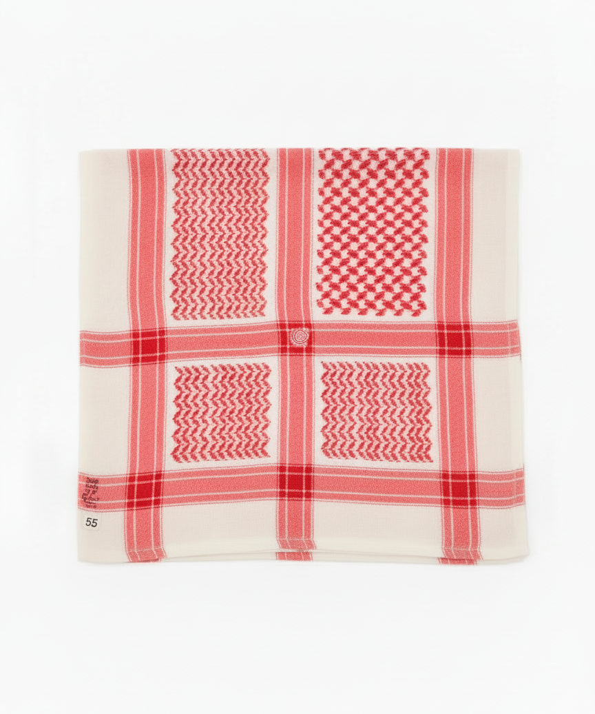 Coral Red Shemagh #ff7979