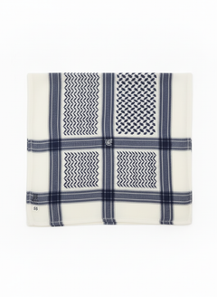Dark Navy Shemagh