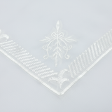 Embroidery detail close-up