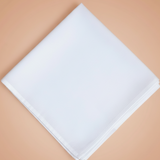 Folded white ghutra - close-up texture