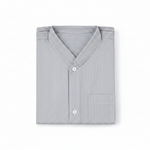 Gray pinstripe shirt