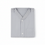 Gray pinstripe shirt
