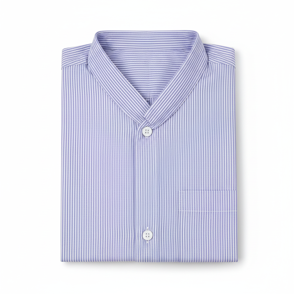 Lavender pinstripe shirt