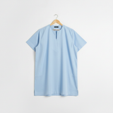 Light Baby Blue Kandora on Hanger - Store Ready