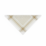 Light Beige Cream Checkered Shemagh