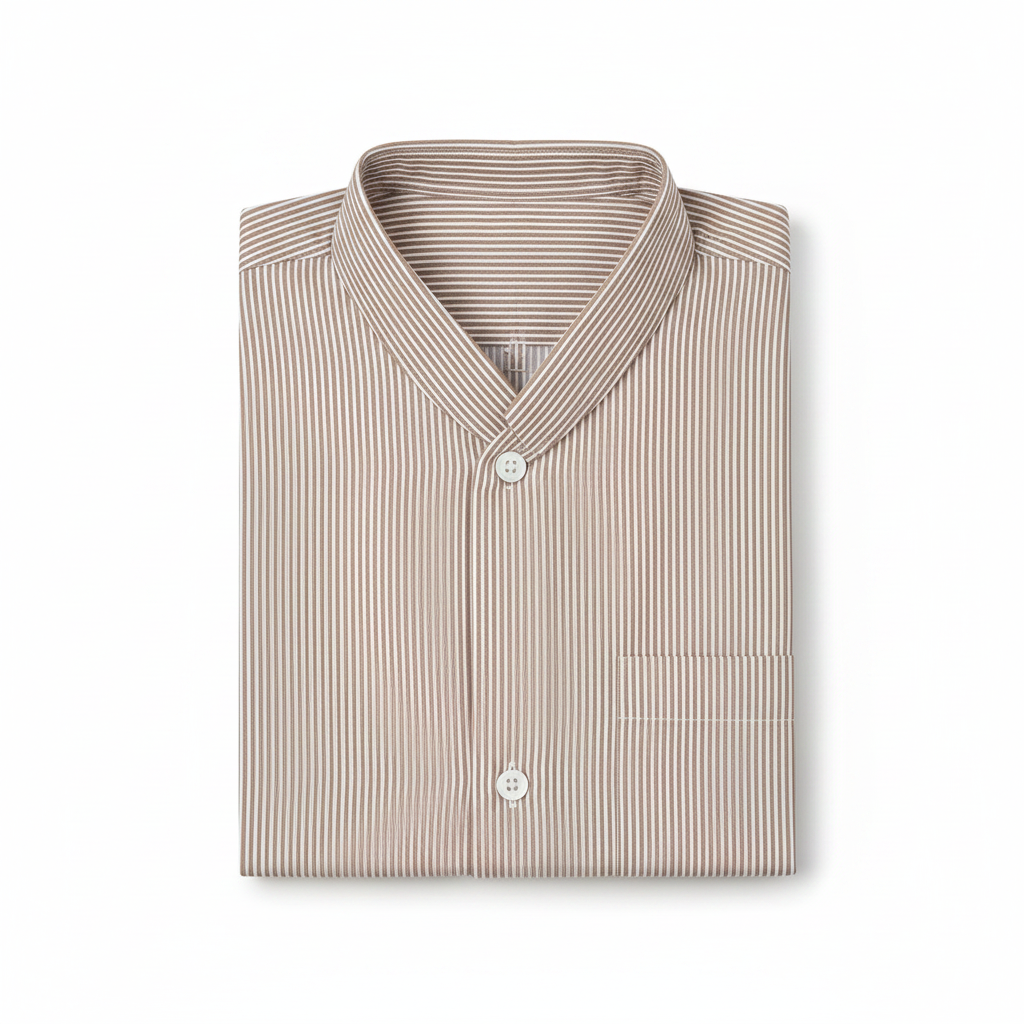 Light brown pinstripe shirt