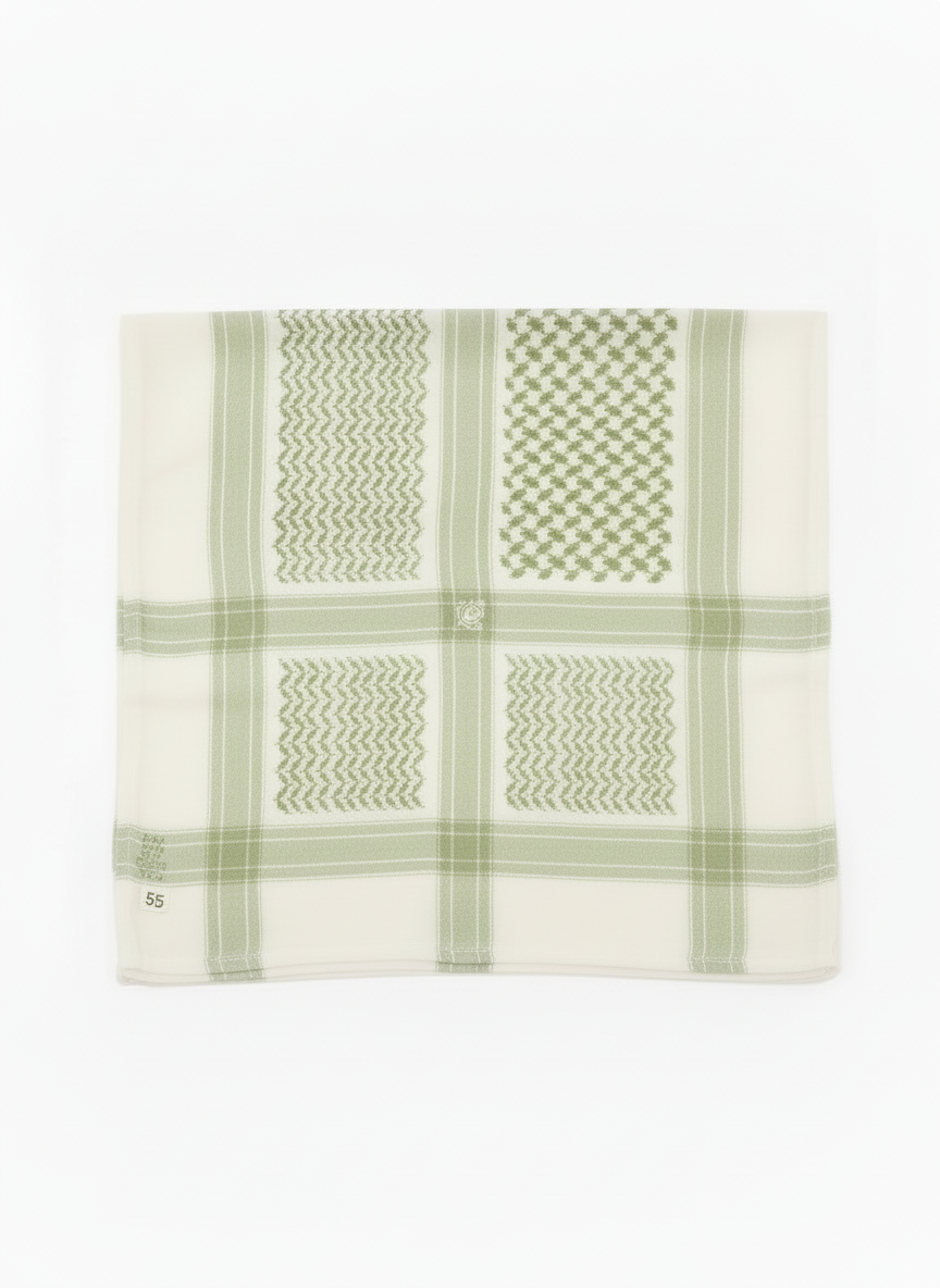 Lighter Olive Shemagh