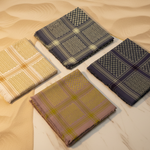 Luxury shemagh collection with elegant background