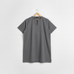 Medium Slate Grey Kandora on Hanger - Store Ready