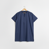 Navy Blue Kandora on Hanger - Store Ready