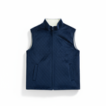 Navy blue vest - outer view