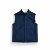 Navy blue vest - outer view