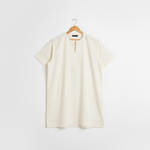 Near-White Ivory Kandora on Hanger - Store Ready