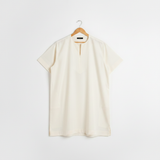 Near-White Ivory Kandora on Hanger - Store Ready