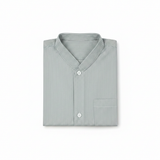 Sage green pinstripe shirt