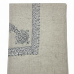 Single fabric piece with white background