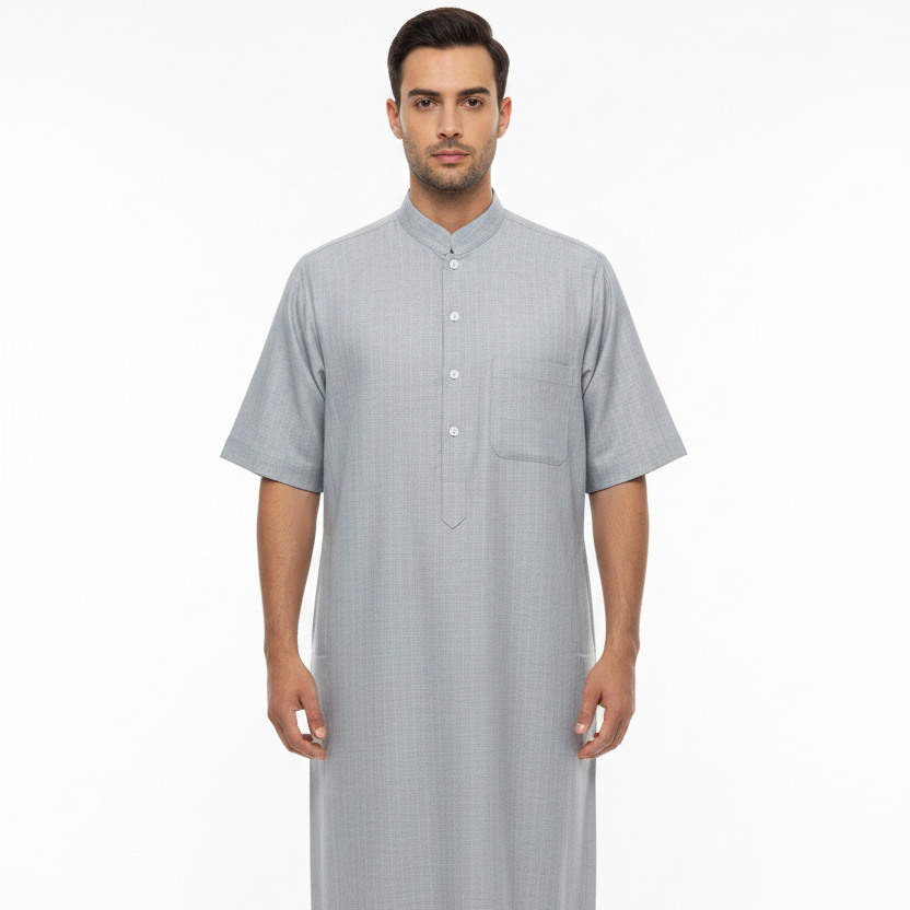 Cool Light Gray Thobe