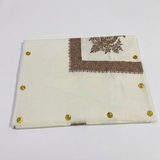 Smoothed shawl, front