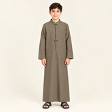 Square brown jalabiya