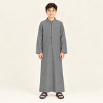Square gray jalabiya