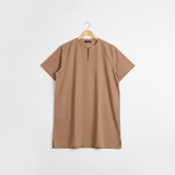 Taupe Camel Kandora on Hanger - Store Ready