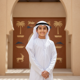 UAE kid in kandora