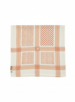 Warm beige shemagh #F3D9CA