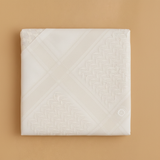 White Shemagh with Light Design